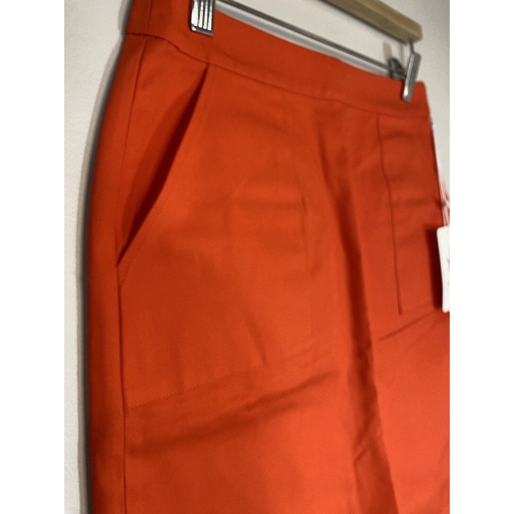 BOAST Casual Orange Straight Skirt Tennis Athletic Fit Country Club Size‎ 2 - Picture 2 of 9
